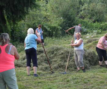 Brigáda na miestnom cintoríne 15.07.2020
