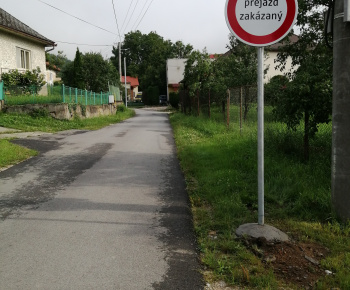 I. etapa výmeny a opravy zvislého dopravného značenia v obci