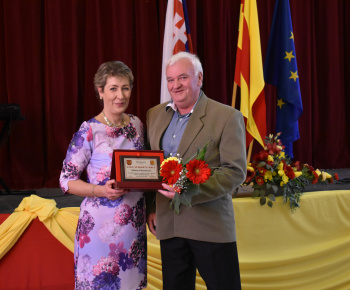 Slávnostné udeľovanie ocenení starostky obce
