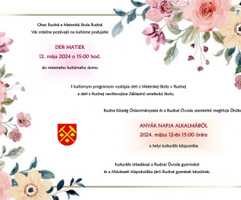 Aktuality / Deň matiek 2024 - foto Aktuality / Deň matiek 2024 - foto