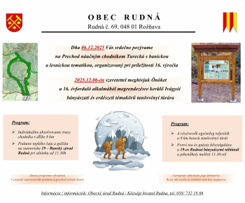 Aktuality / Prechod náučným chodníkom Turecká - foto