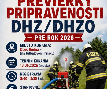 Aktuality / Pozvánka - DHZO Rudná - foto