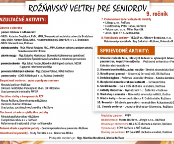 Aktuality / Rožňavský veľtrh pre seniorov - 9. ročník - foto