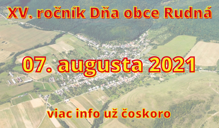 Oficiálny plagát Dňa obce 2021