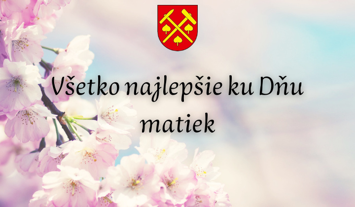 Všetko najlepšie ku Dňu matiek
