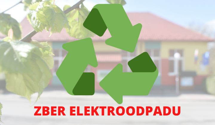 Zber elektroodpadu v obci