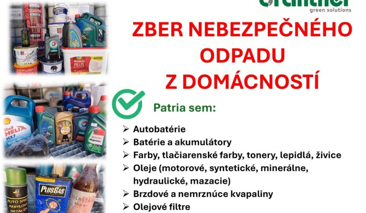 Zber nebezpečného odpadu